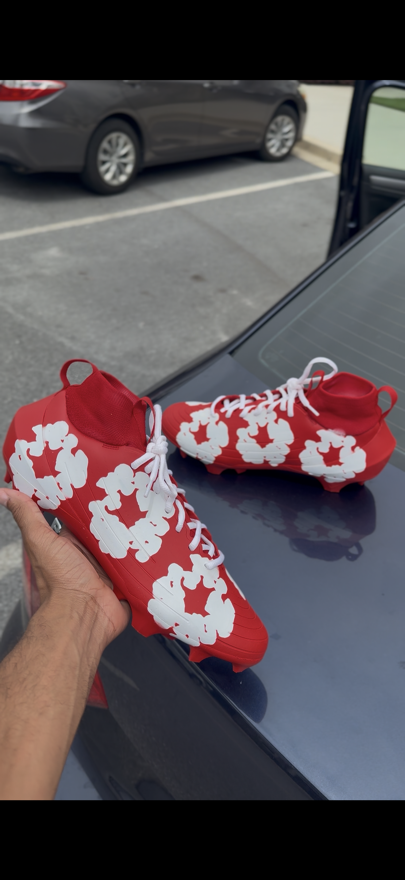 Denim Tearss Cleats